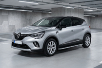 Renault Captur 2019– Side steps Tayga Grey (2 stuks, aluminium) foto 1