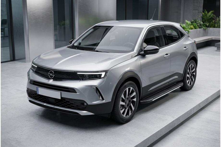 Opel Mokka 2021– Side steps Bosphorus Grey (set van 2, aluminium) Image