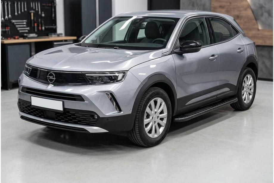 Opel Mokka 2021– Bosphorus Black side steps (2 st., aluminium) Image