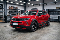 Opel Mokka 2021– Side steps Maya Red (2 stuks, aluminium) foto 1