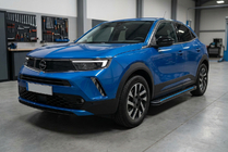 Opel Mokka 2021– Maya Blue zijtreden (2 stuks, aluminium) foto 1