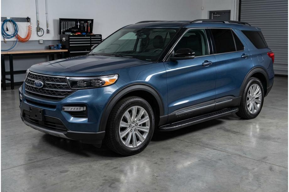 Ford Explorer 2019– Bosphorus Black side steps (2 st., aluminium) Image