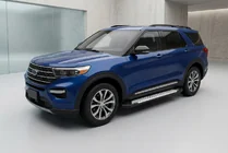 Ford Explorer 2019– Side steps Allmond Grey (set van 2, aluminium) foto 1