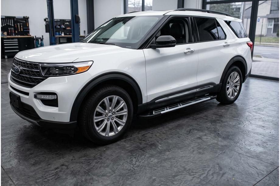 Ford Explorer 2019– Sunrise side steps (set van 2, aluminium) Image