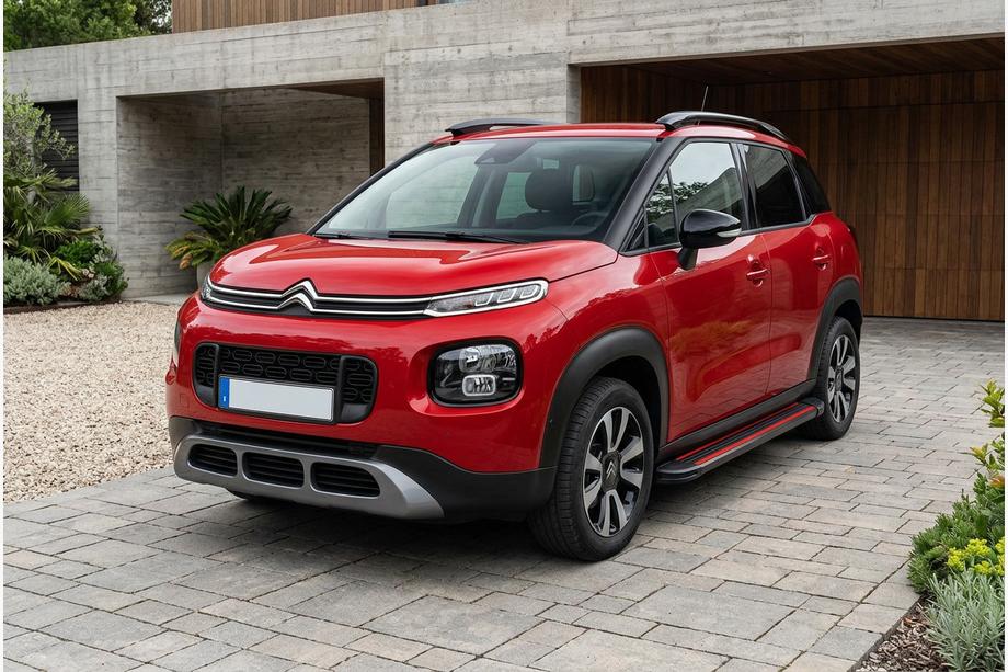 Citroen C-3 Aircross 2017–2024 Side steps Maya Red (2 stuks, aluminium) Image