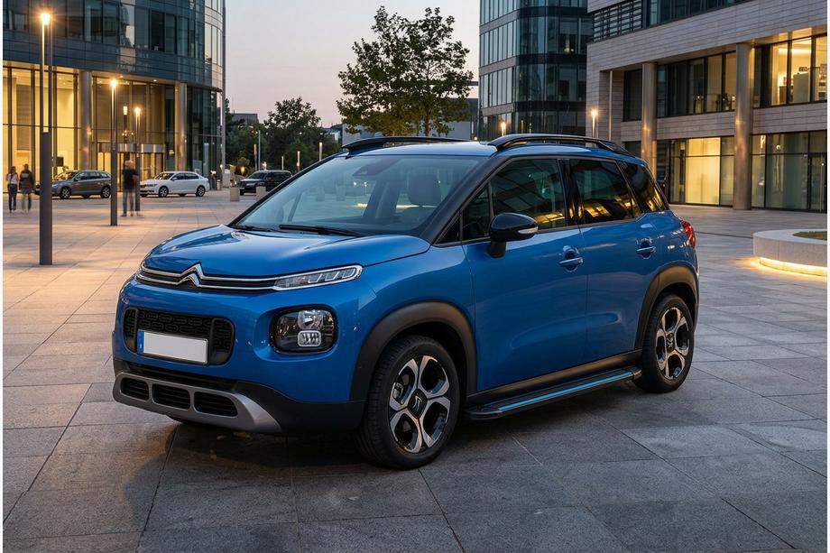 Citroen C-3 Aircross 2017–2024 Maya Blue zijtreden (2 stuks, aluminium) Image