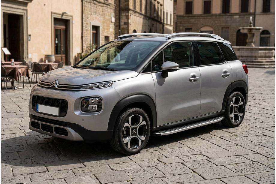 Citroen C-3 Aircross 2017–2024 Fullmond side steps (2 stuks, aluminium) Image