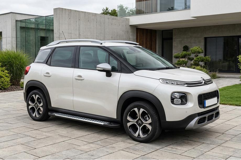 Citroen C-3 Aircross 2017–2024 Side steps Line (2 stuks, aluminium) Image