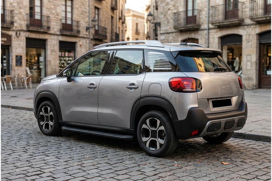 Citroen C-3 Aircross 2017–2024 Tayga Black zijtreden (set van 2, aluminium) Foto 1