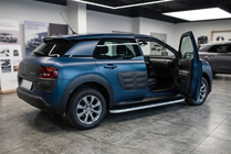 Citroen Cactus 2014–2020 Side steps Tayga Grey (2 stuks, aluminium) foto 1