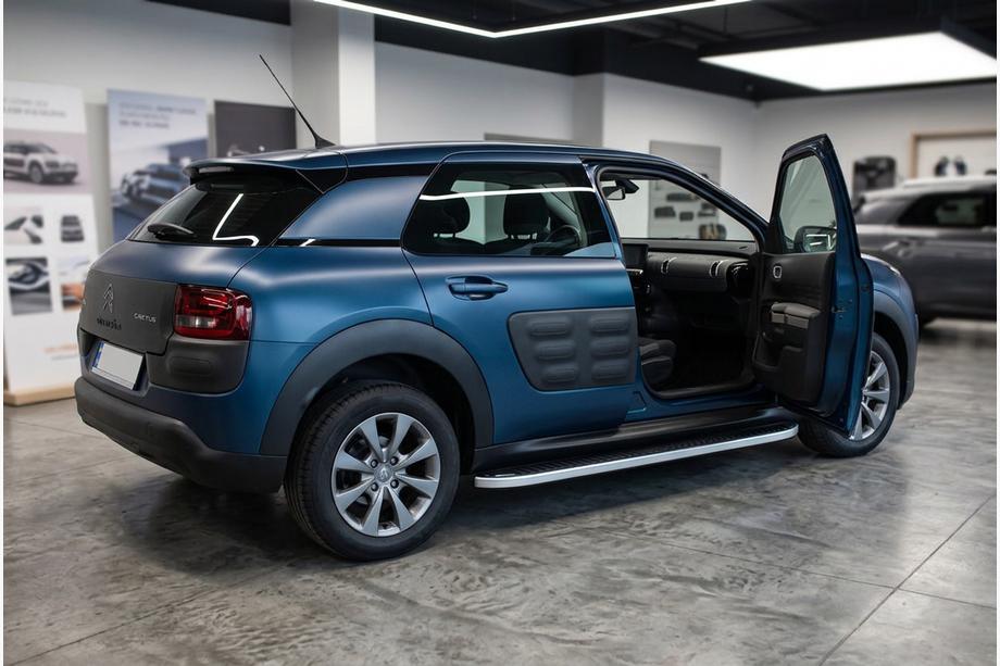 Citroen Cactus 2014–2020 Side steps Tayga Grey (2 stuks, aluminium) Image