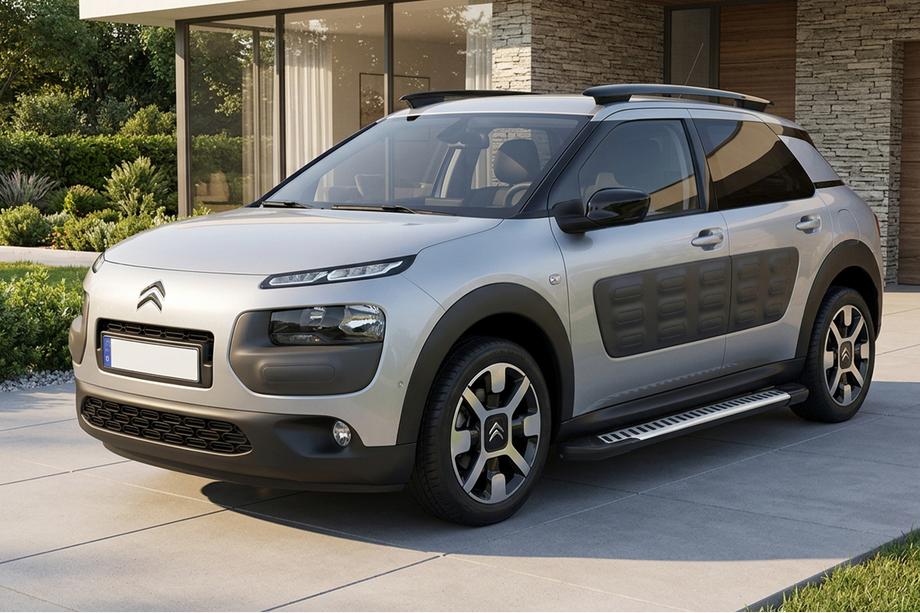 Citroen Cactus 2014–2020 Side steps Line (2 stuks, aluminium) Image