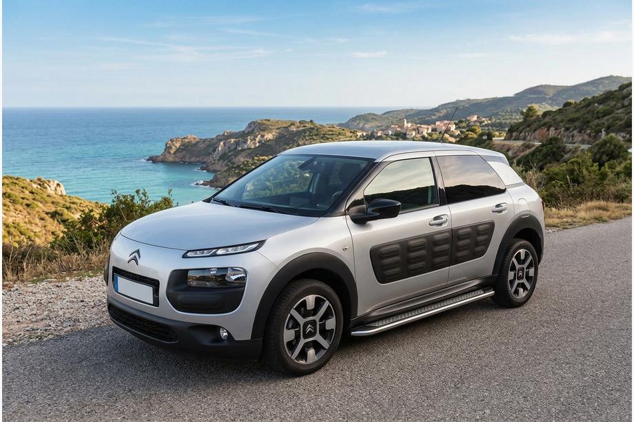 Citroen Cactus 2014–2020 Side steps Maydos V2 (2 stuks, aluminium) Image