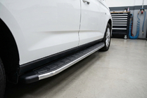 Volkswagen Caddy 2020– Fullmond side steps (2 stuks, aluminium) foto 1