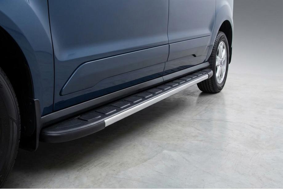 Volkswagen Caddy 2020– Duru side steps (2 stuks, aluminium) Image