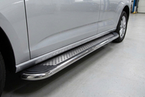 Volkswagen Caddy 2020– Maydos V2 side steps (set 2 st., aluminium/RVS) foto 1