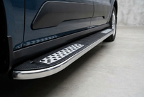 Volkswagen Caddy 2020– Side steps Tayga V2 (2 stuks, aluminium) Standaard basis foto 1