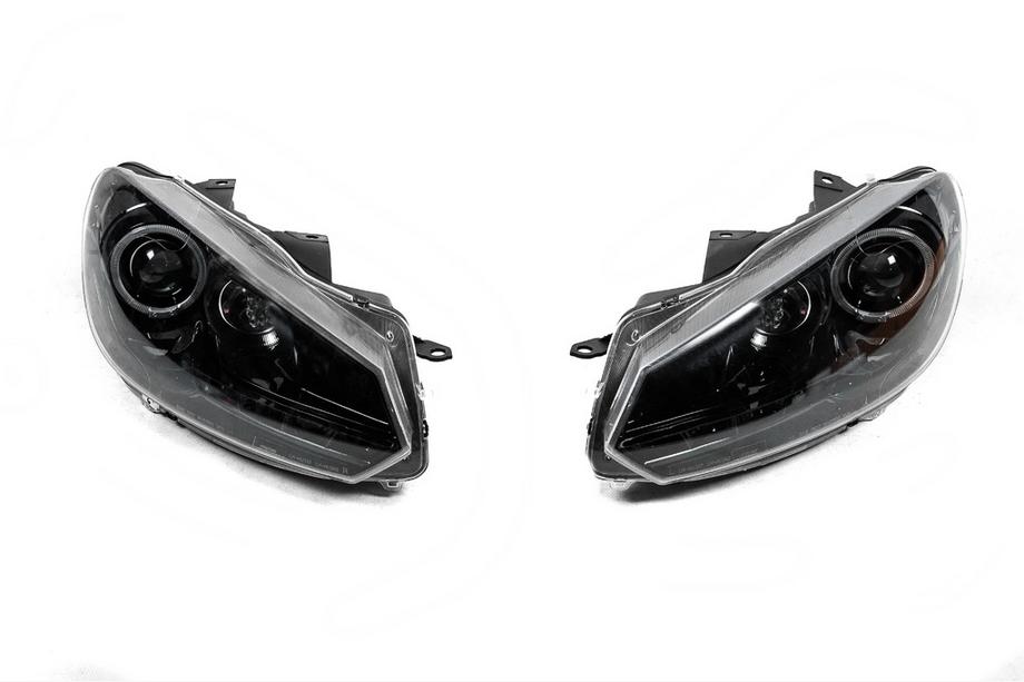 Volkswagen Golf 6 2008–2014 Koplampen Black (2 stuks, LED) Image