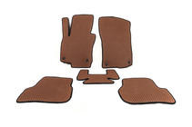 Skoda Octavia II A5 2010–2013 EVA automatten (baksteenpatroon) foto 1