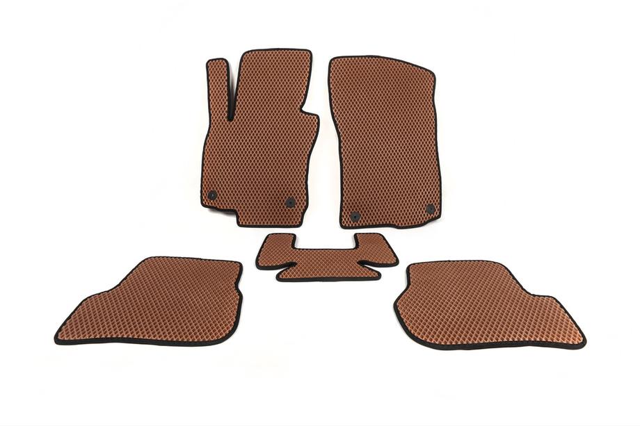 Skoda Octavia II A5 2010–2013 EVA automatten (baksteenpatroon) Image