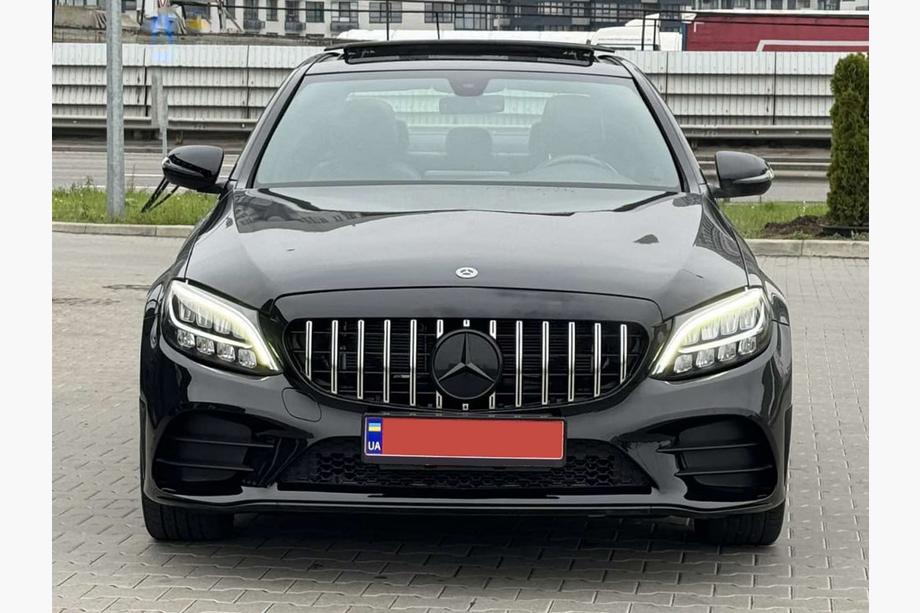 Mercedes C-klasse W205 2014–2021 Koplampen voor (2 stuks, zonder modules, facelift) Image