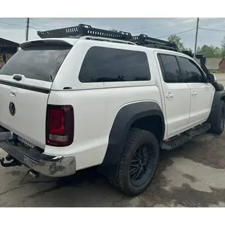 Sidebars Dakar V2 met LED (2 stuks, metaal) Volkswagen Amarok 2010–2022 foto 4
