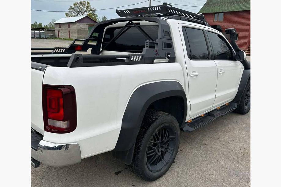 Volkswagen Amarok 2010–2022 Sidebars Dakar V2 met LED (2 stuks, metaal) Foto 11