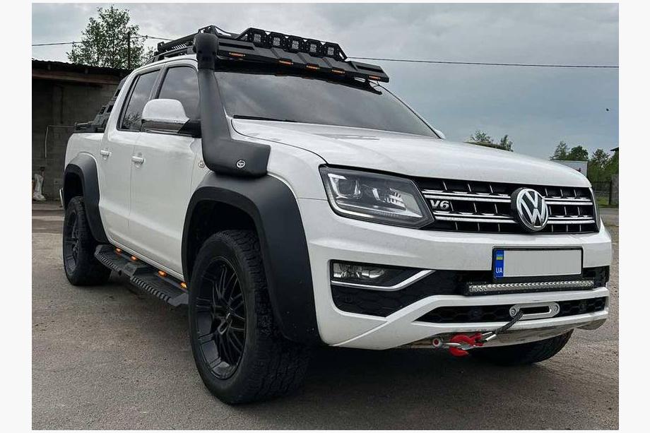 Volkswagen Amarok 2010–2022 Sidebars Dakar V2 met LED (2 stuks, metaal) Foto 2