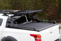 Volkswagen Amarok 2010–2022 Rollbar met mand Dakar (voor rolcover) foto 1