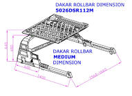 Toyota Hilux 2015– Rollbar met mand Dakar (voor rolcover) foto 7