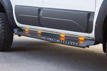 Nissan Navara/NP300 2016– Sidebars Dakar V1 met LED (2 st., metaal) foto 2