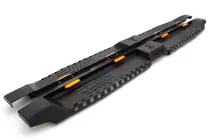 Mitsubishi L200 2015–2024 Dakar V2 side steps met LED (2015-2019, 2 stuks, metaal) foto 4