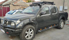 Mitsubishi L200 2006–2015 Bagagekorf voor Dakar rollbar (100x100 cm) foto 1