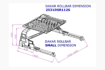 Fiat Fullback 2016– Rollbar met bagagemand Dakar foto 5