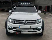 SsangYong Musso II 2018– Voorruitvizier voor dakdrager DAKAR (LED) foto 1