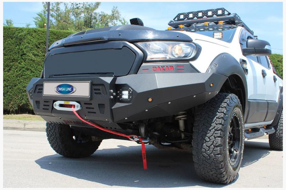 Ford Ranger 2011–2022 Voorbumper met carterbescherming Dakar (2015-2022) Foto 2