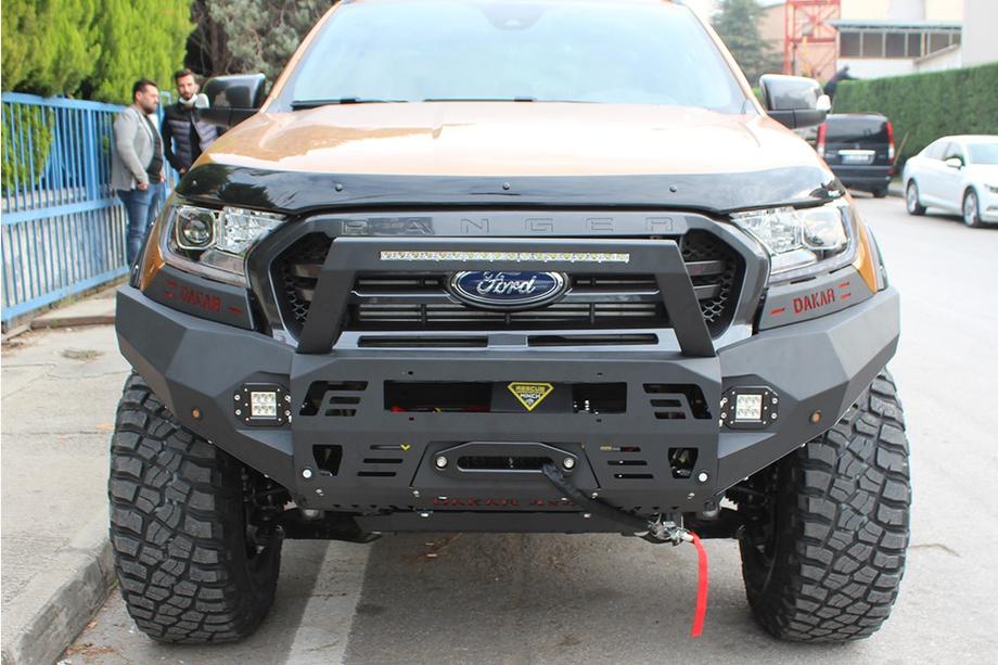 Ford Ranger 2011–2022 Voorbumper met carterbescherming Dakar (2015-2022) Foto 1
