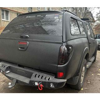 Versterkte achterbumper Dakar V1 (2010-2015) Mitsubishi L200 2006–2015 foto 2