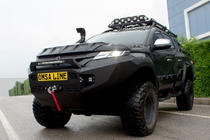 Mitsubishi L200 2015–2024 Voorbumper met carterbescherming Dakar (2019+) foto 1