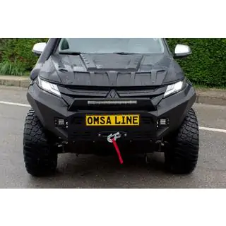 Voorbumper met carterbescherming Dakar (2019+) Mitsubishi L200 2015–2024 foto 2