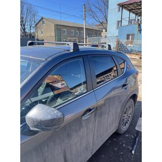 Dakdragerset voor originele bevestigingspunten (2 stuks, aluminium) Mazda CX-5 2017–2025 foto 2
