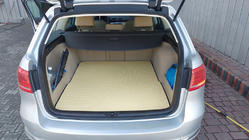 Volkswagen Passat B7 2012–2015 Kofferbakmat (EVA, beige) SW foto 3