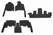 Chrysler Voyager 2001–2007 Automatten (3 rijen, EVA, zwart) foto 13