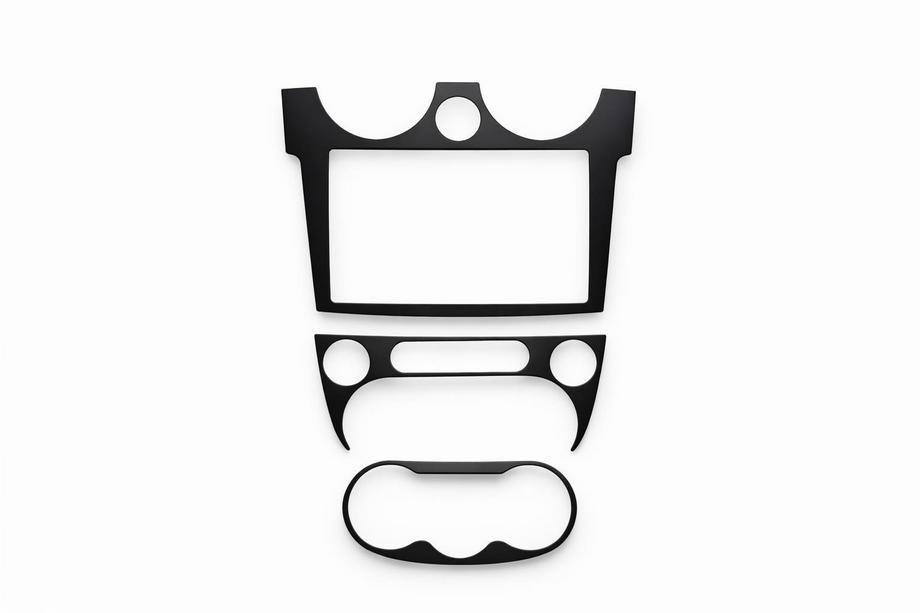 Daewoo Matiz 1998–2008 Dashboard afdekpanelen (2005-2008) V2 Aluminium Image