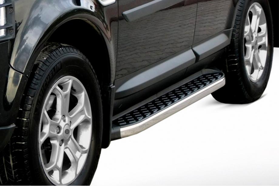 Land Rover Discovery V 2017– BlackLine zijsteps (2 stuks, aluminium) Image