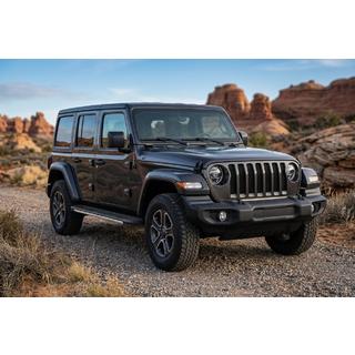 Side steps Bosphorus Grey (set van 2, aluminium) Jeep Wrangler 2018– foto 1