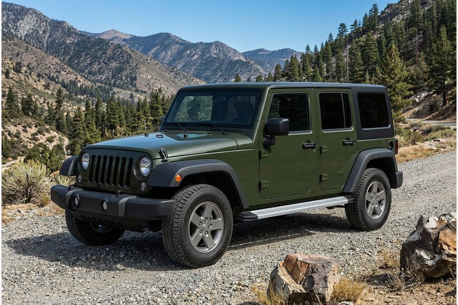 Jeep Wrangler 2018– Maya V2 zijtreden (2 st., aluminium) Image