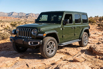 Jeep Wrangler 2018– Side steps Maydos V2 (2 stuks, aluminium) foto 1
