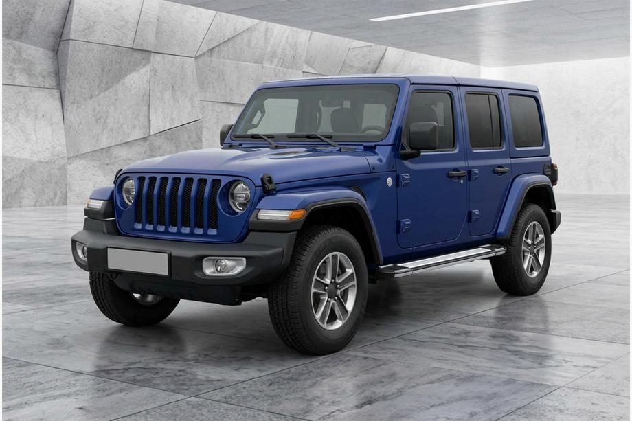 Jeep Wrangler 2018– Rainbow zijtreden (set van 2, aluminium) Image