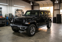 Jeep Wrangler 2018– Side steps Allmond Grey (set van 2, aluminium) foto 1